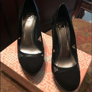 Suede Platform Heels